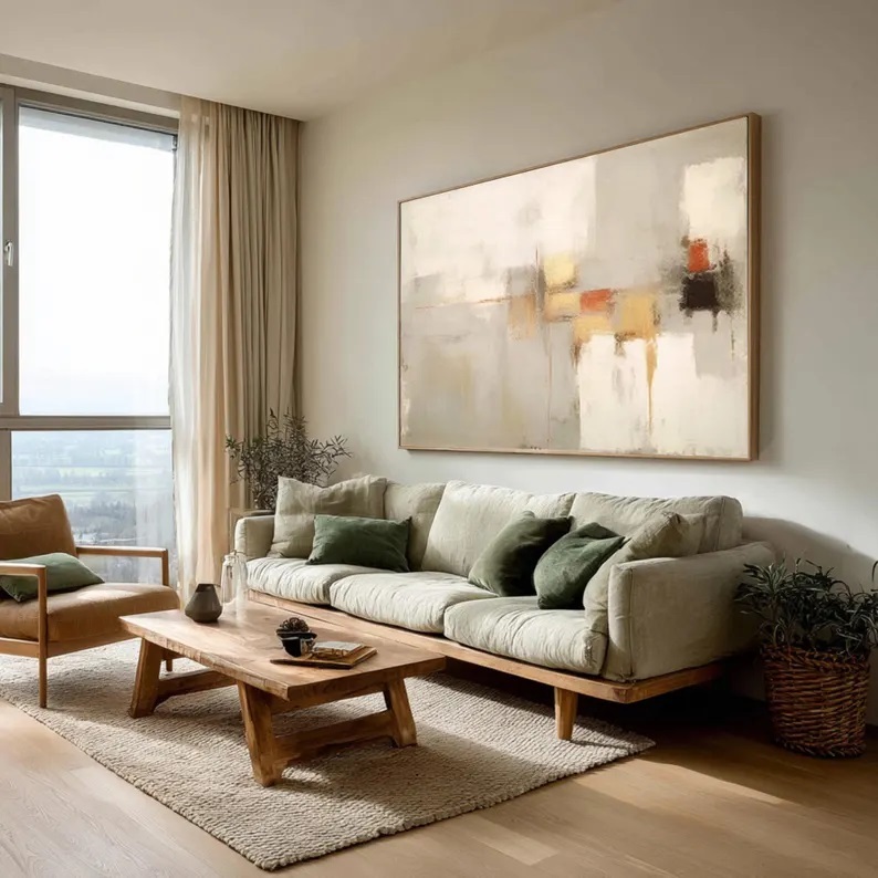 Oversized Abstract Painting #ABST34