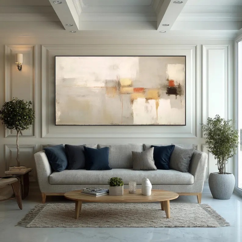 Oversized Abstract Painting #ABST34