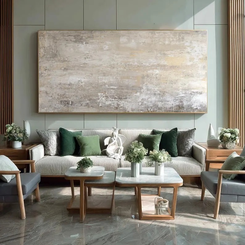 Wabi Sabi Minimalist Painting #ABST52