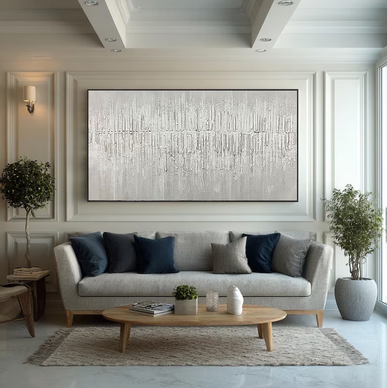 Minimalist Canvas Art Painting #ABST54