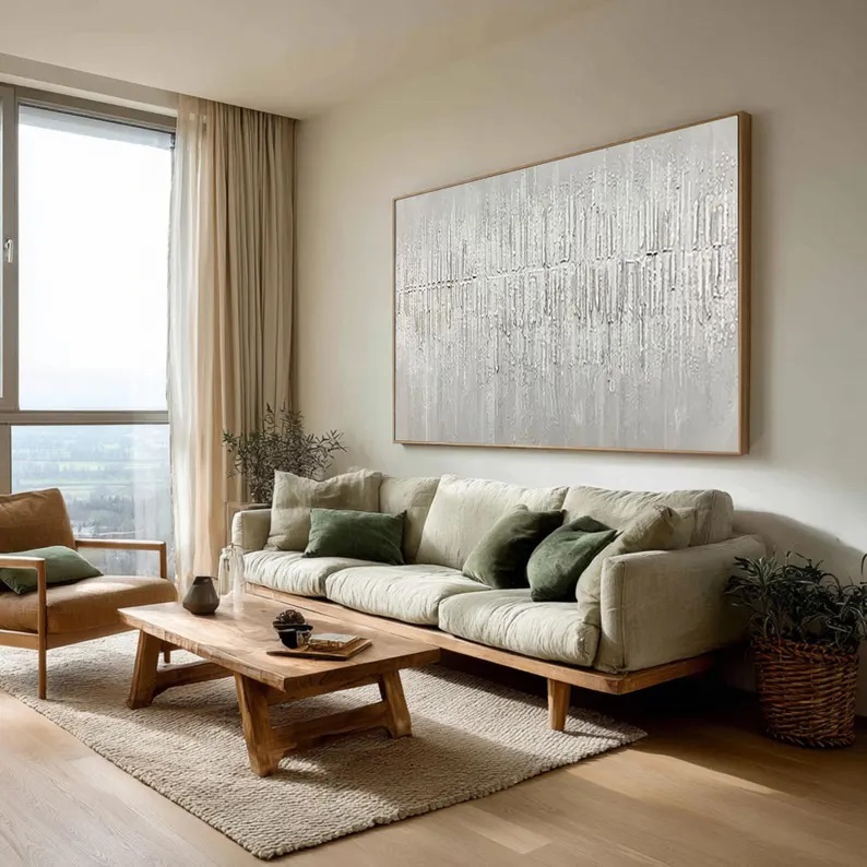 Minimalist Canvas Art Painting #ABST54