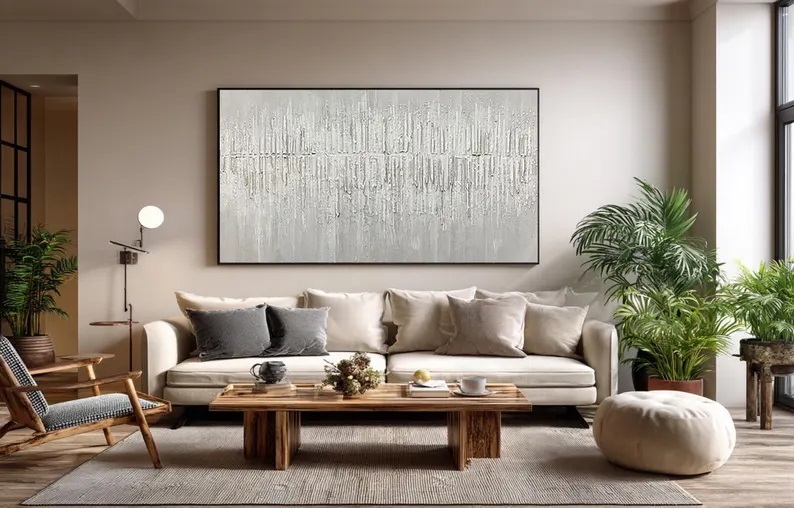 Minimalist Canvas Art Painting #ABST54