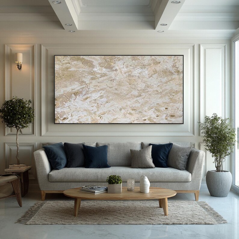 Wabi Sabi Oil Painting #ABST6