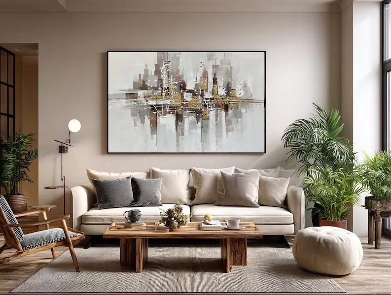 Oversized Abstract Painting #ABST111