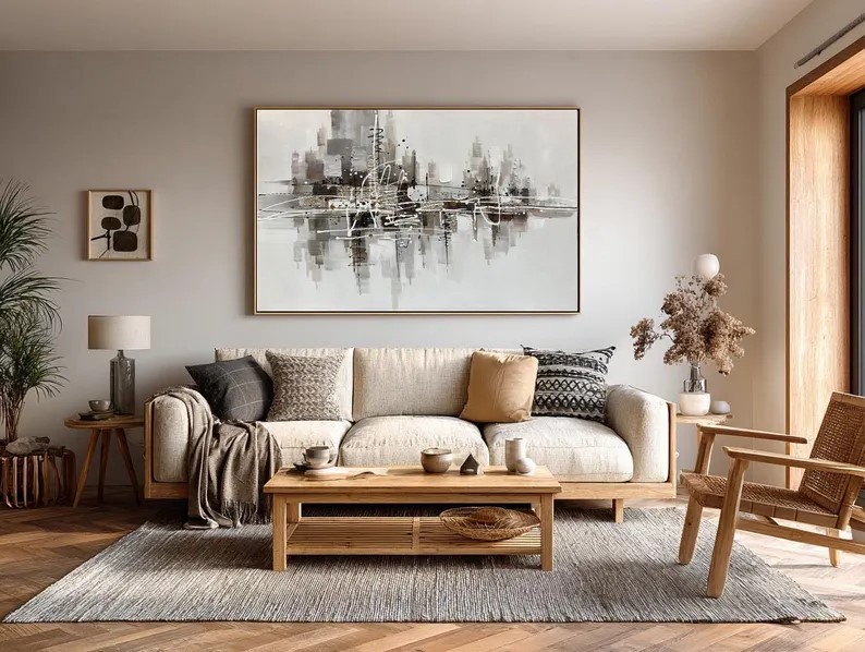 Canvas Wall Art Painting #ABST112