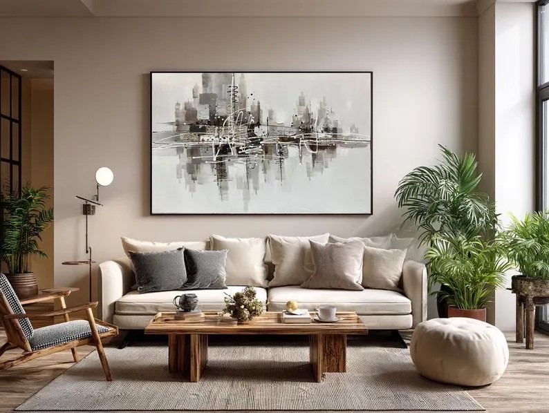 Canvas Wall Art Painting #ABST112
