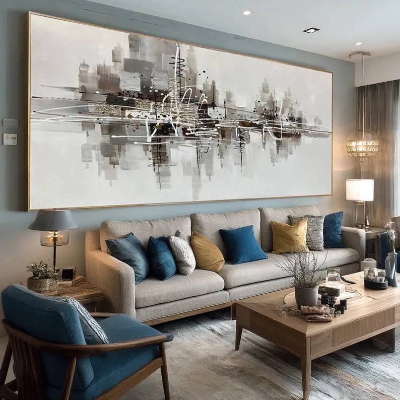 Canvas Wall Art Painting #ABST112