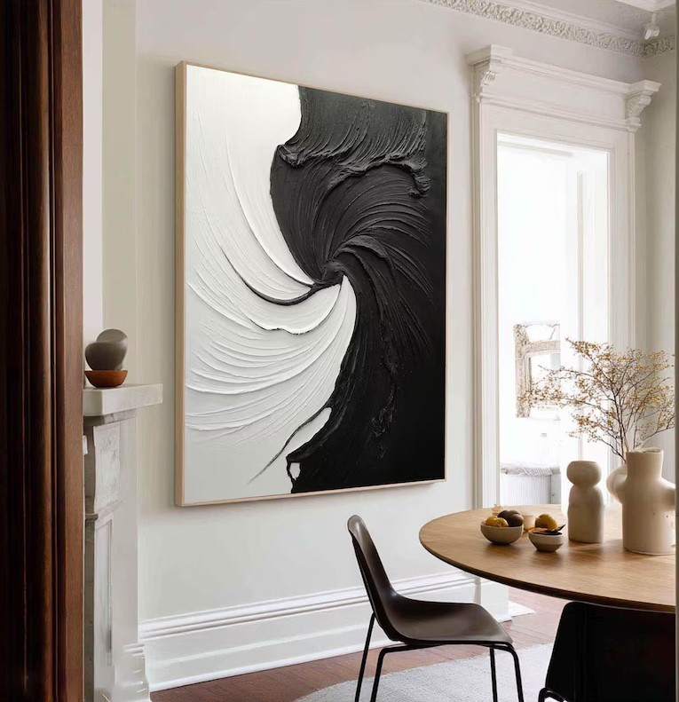 Minimalist Wabi Sabi Painting #ABST124