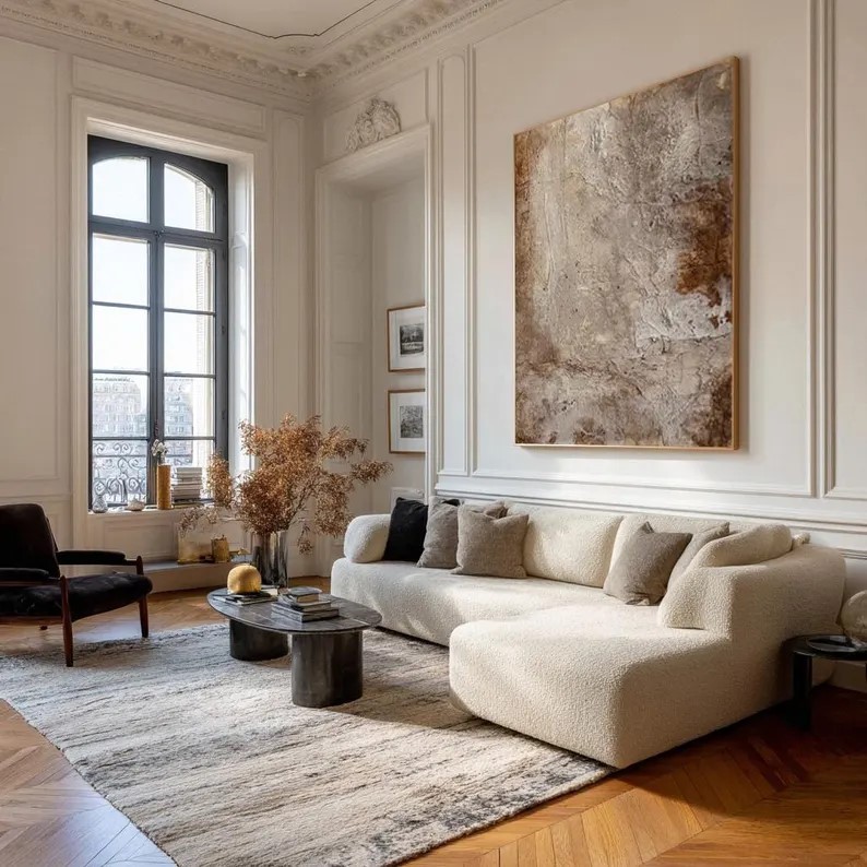 Texture Wall Art Painting #ABST96