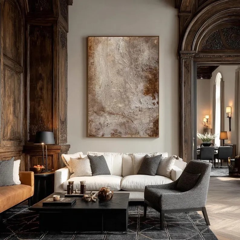 Texture Wall Art Painting #ABST96