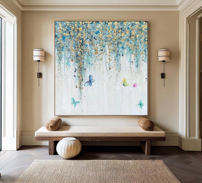 Abstract Butterfly Painting #ABST185