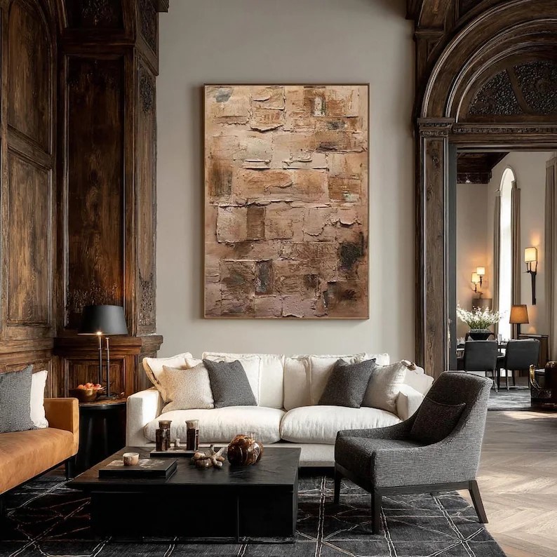 Wabi-Sabi Abstract Painting #ABST98
