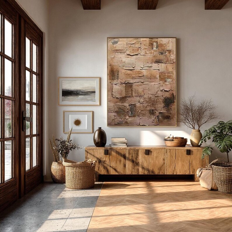Wabi-Sabi Abstract Painting #ABST98