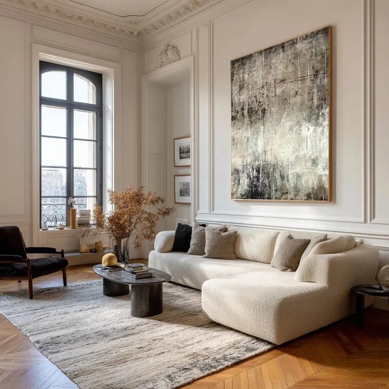 Extra Large Abstract Painting #ABST55