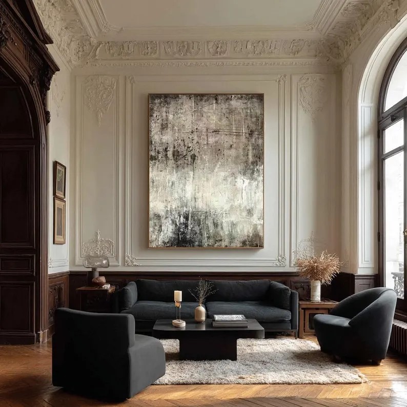 Extra Large Abstract Painting #ABST55