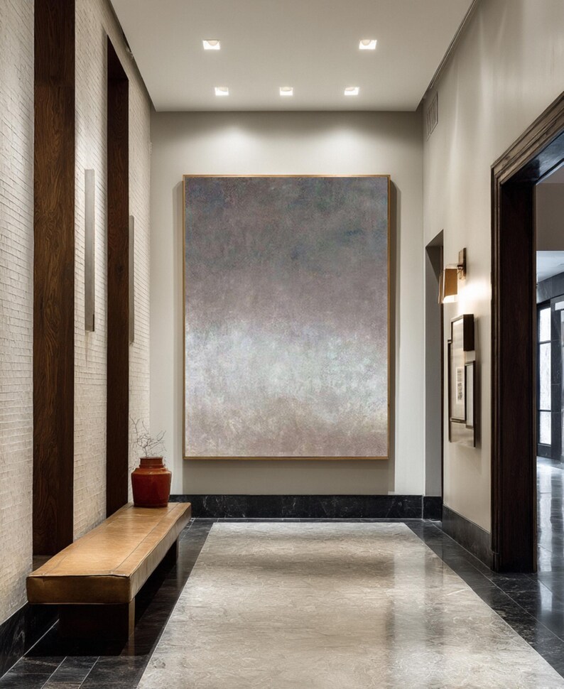 Minimalist Wabi-Sabi Wall Art #ABST59