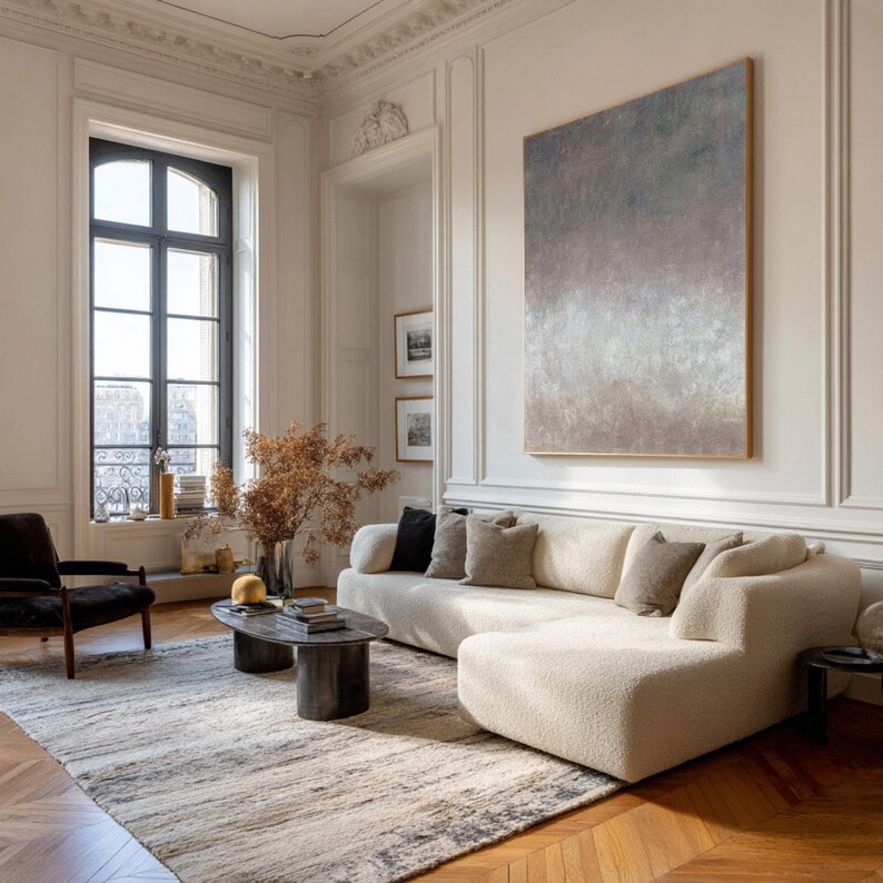 Minimalist Wabi-Sabi Wall Art #ABST59