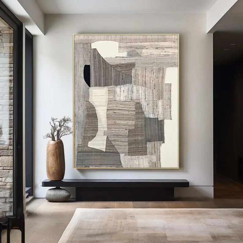 Wabi-Sabi Canvas Art #ABST62