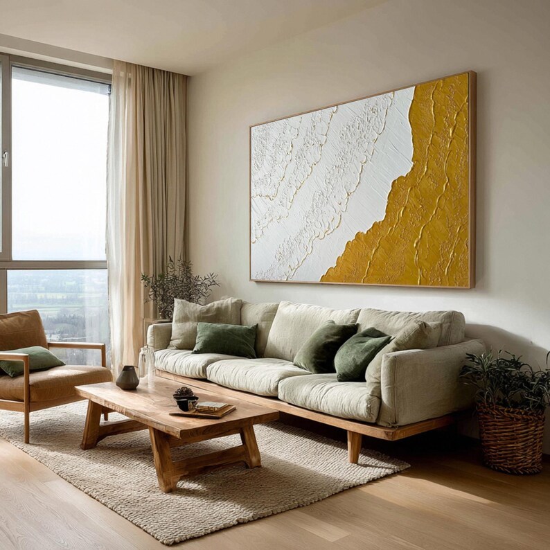 Textured 3D Sea Painting #ABST146