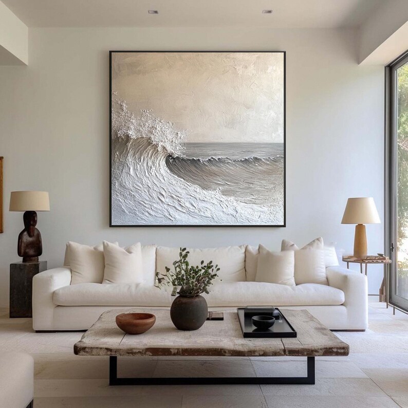 Abstract Ocean Wave Painting #ABST72