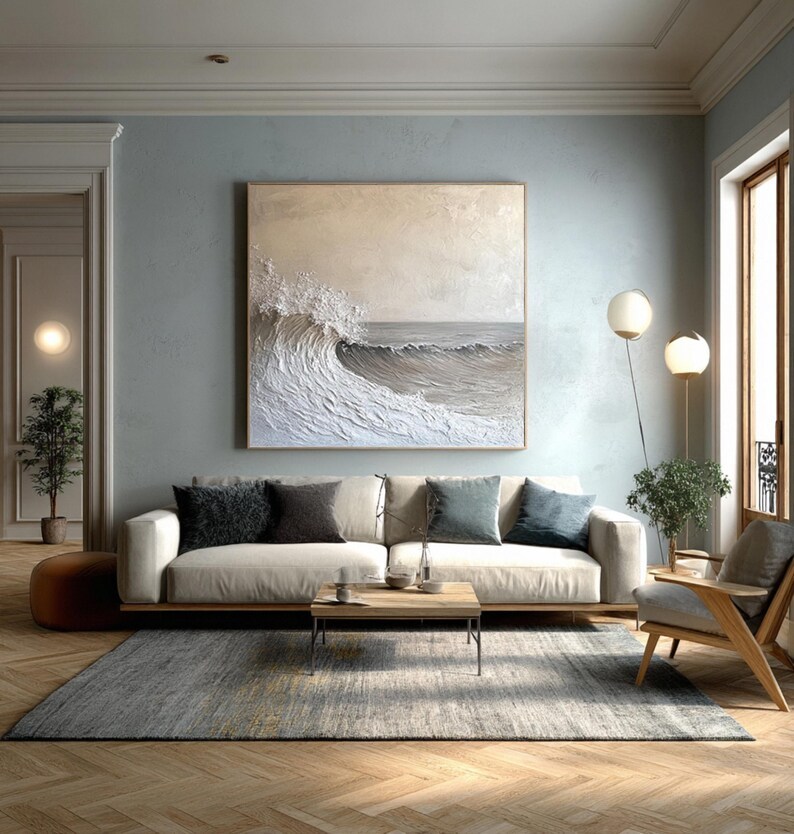 Abstract Ocean Wave Painting #ABST72