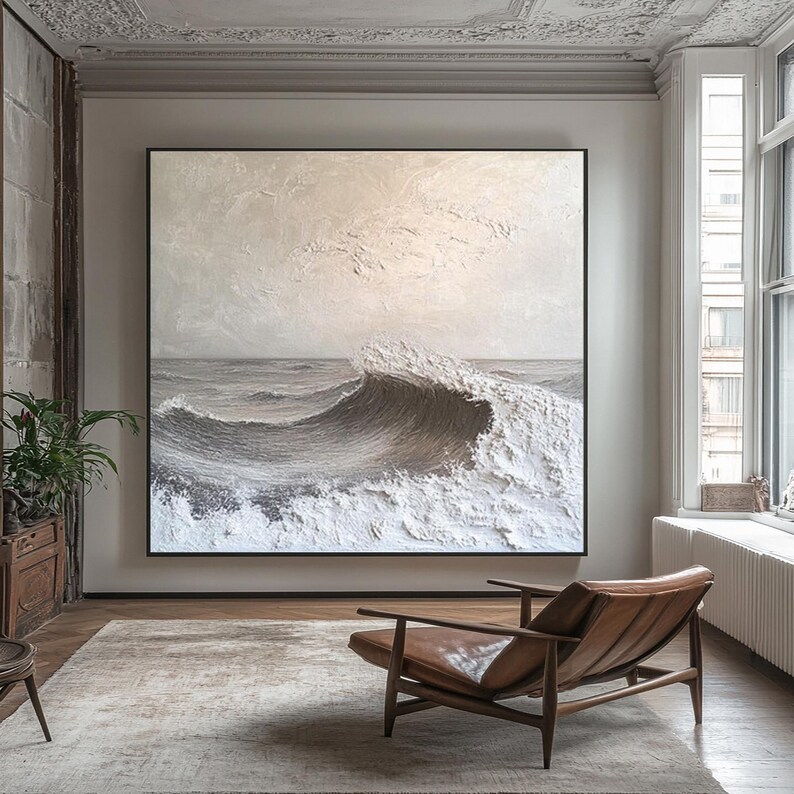 Abstract Ocean Wave Painting #ABST75