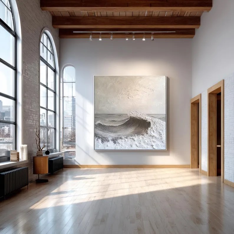 Abstract Ocean Wave Painting #ABST75