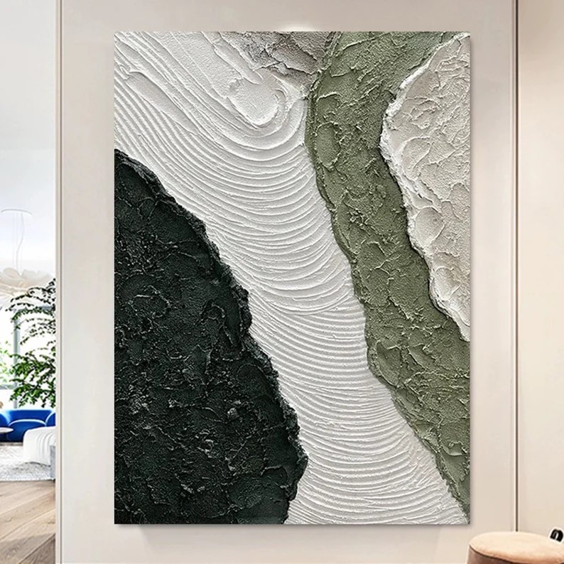Textured Ocean Painting #ABSC235