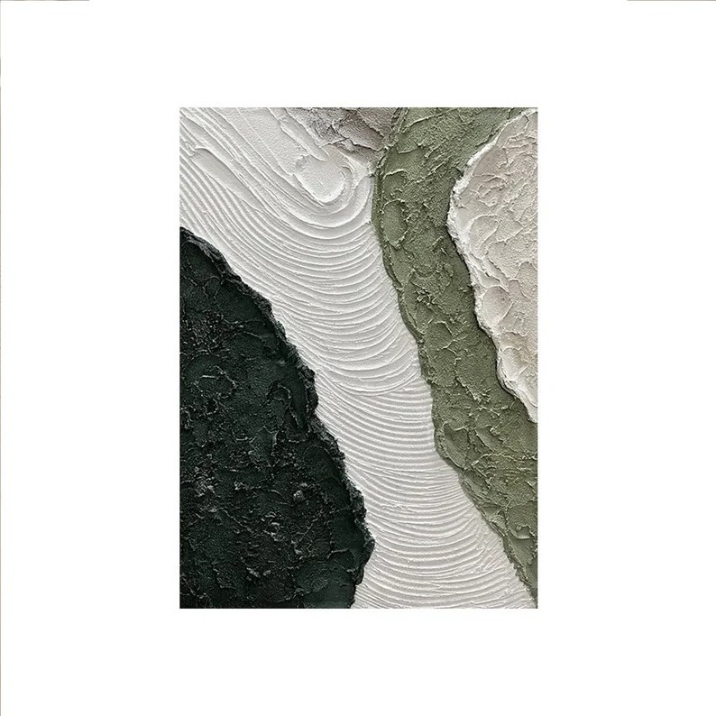 Textured Ocean Painting #ABSC235