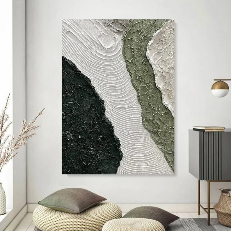 Textured Ocean Painting #ABSC235