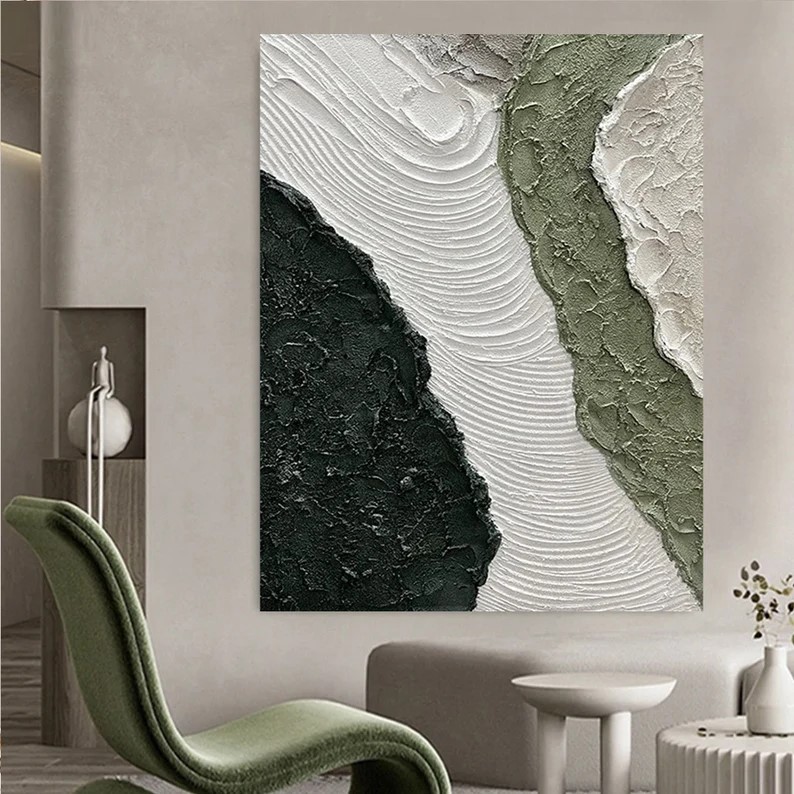 Textured Ocean Painting #ABSC235