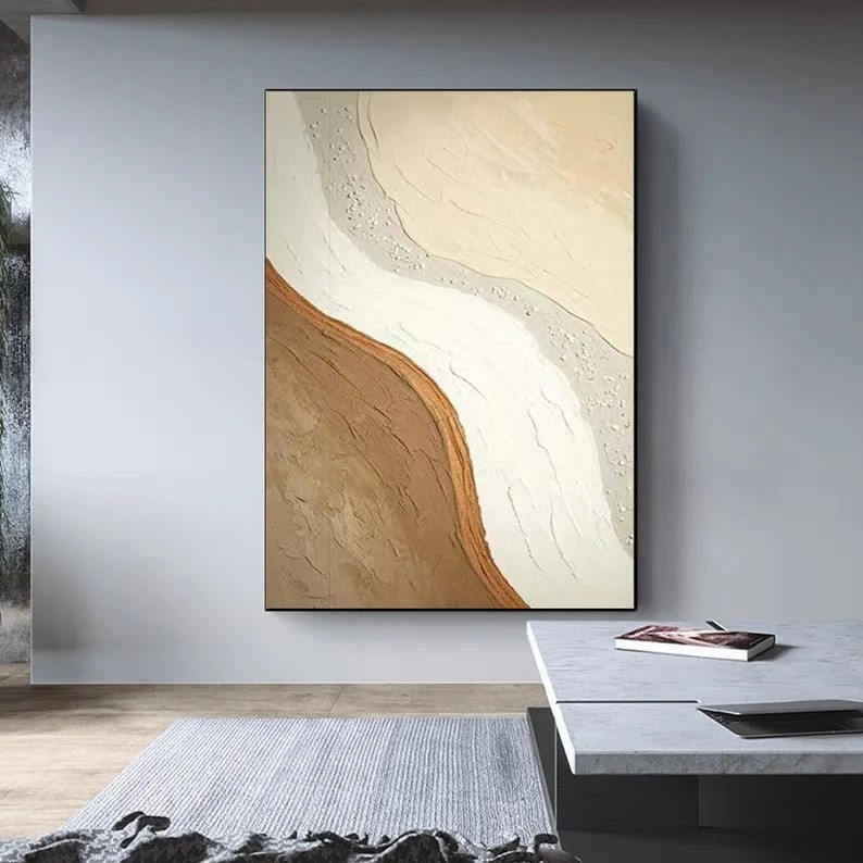 Textured Earth Tone Painting #ABSC236