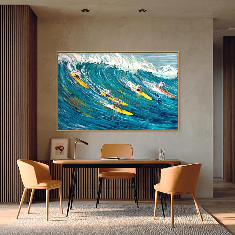 Ocean Waves Painting #ABSC241
