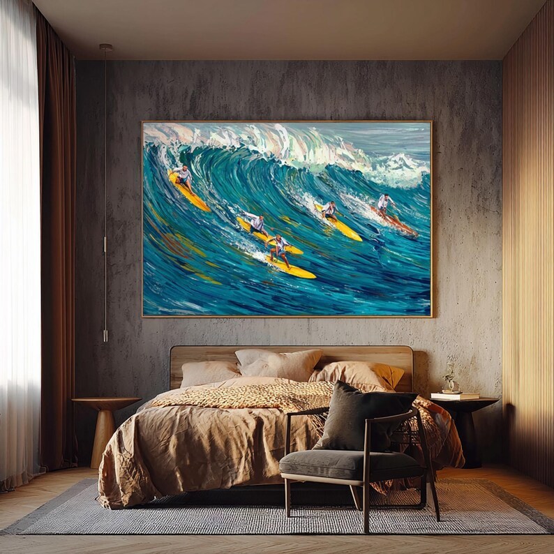 Ocean Waves Painting #ABSC241