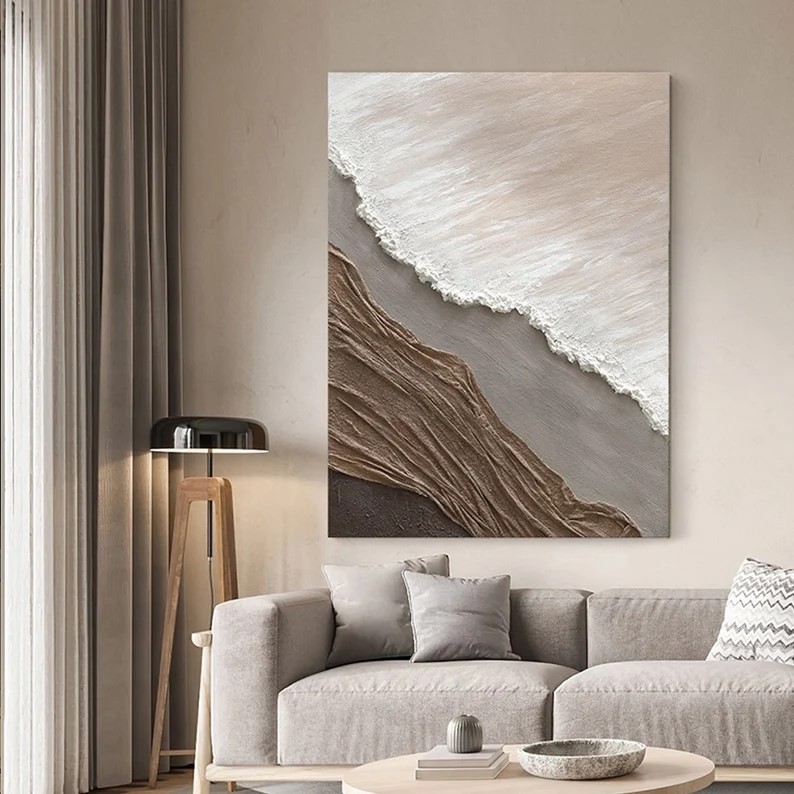 3D Ocean Waves Painting #ABSC245