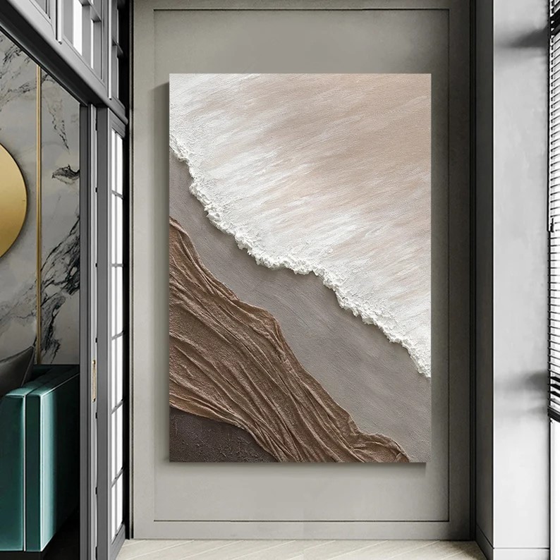 3D Ocean Waves Painting #ABSC245