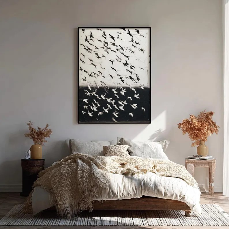 Flying Swallow Painting #ABSC366