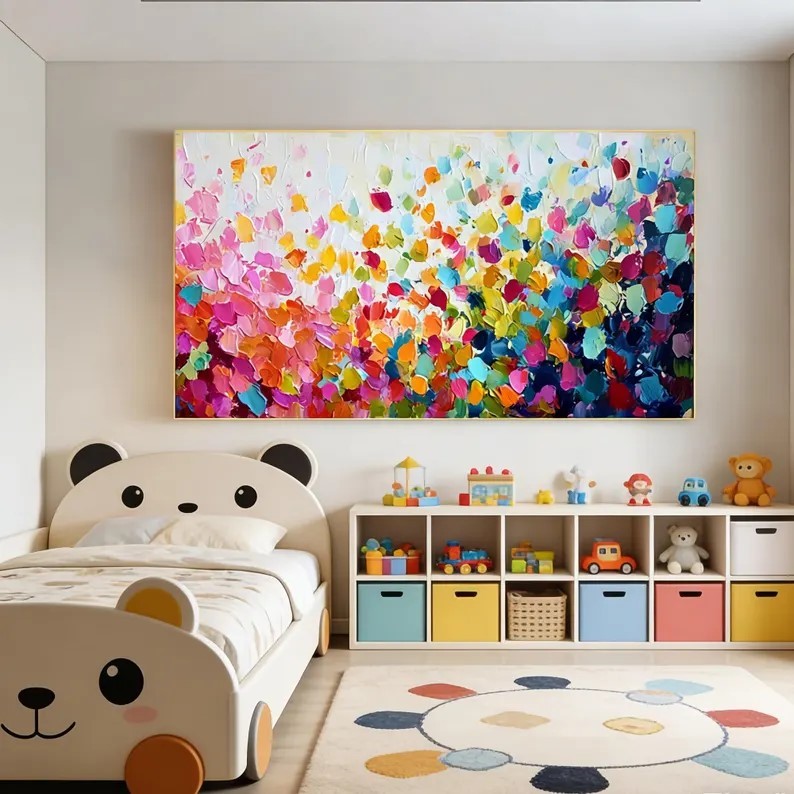 Horizontal colorful Painting #ABSC250