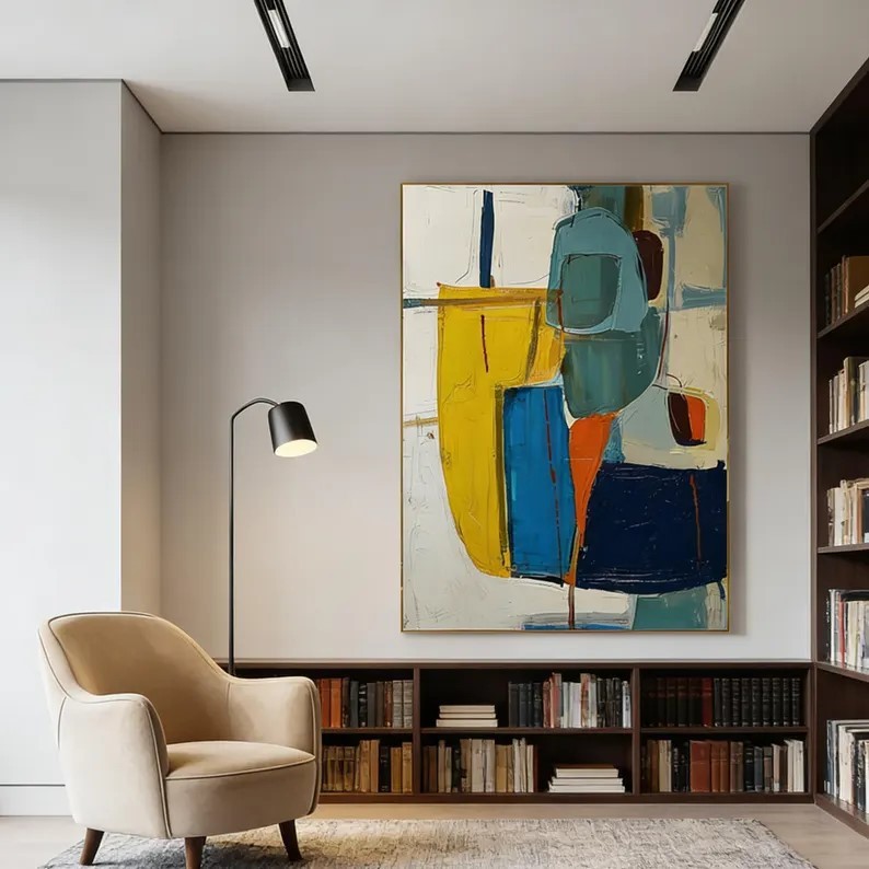 Large abstract painting #ABSC251