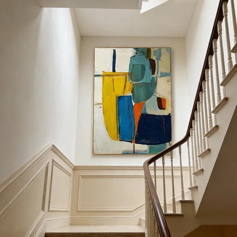 Large abstract painting #ABSC251