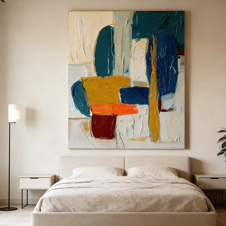 Colorful abstract painting #ABSC252