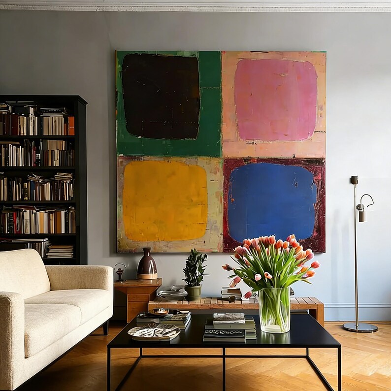 Abstract Colorful Painting #ABSC253