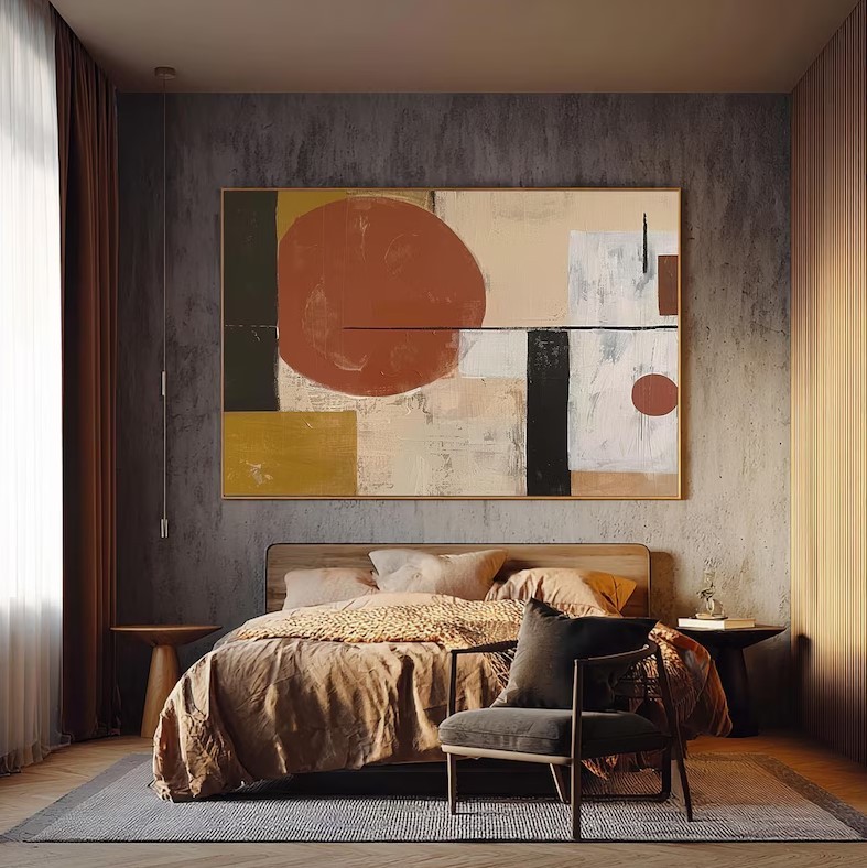 Minimalist Abstract Painting #ABSC255