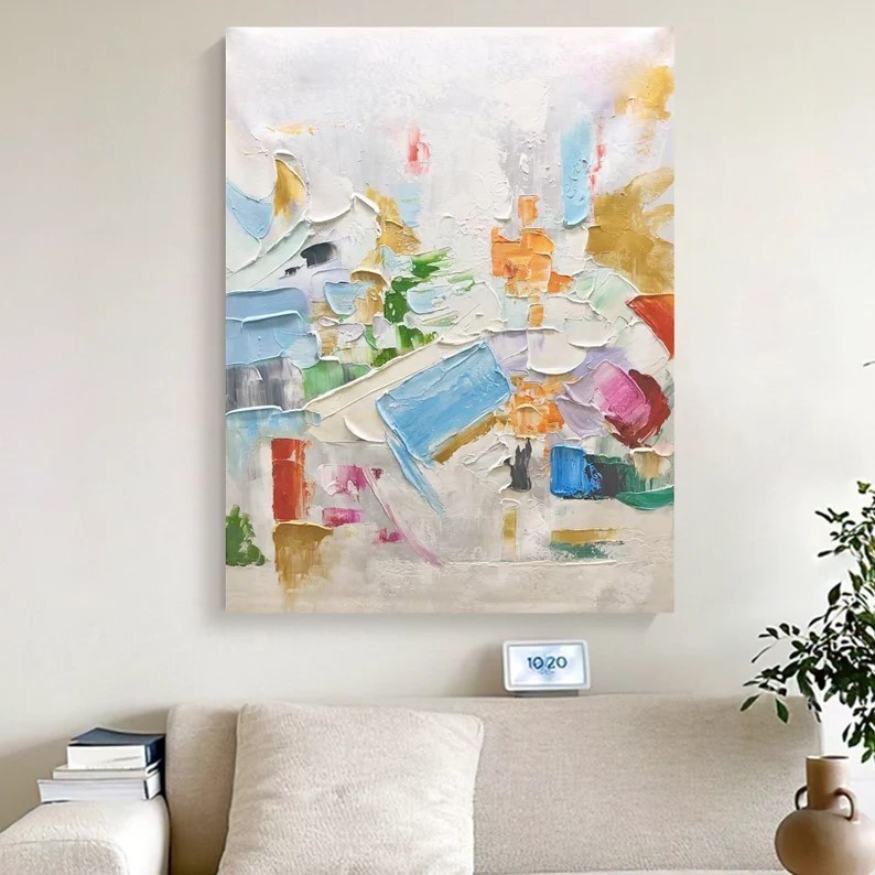 Large Colorful painting #ABSC260