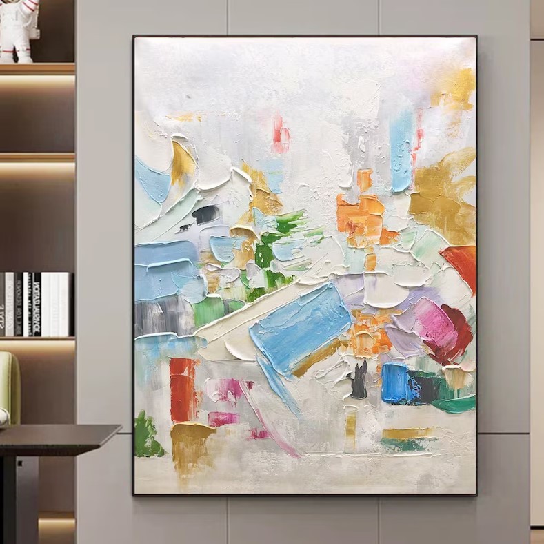 Large Colorful painting #ABSC260
