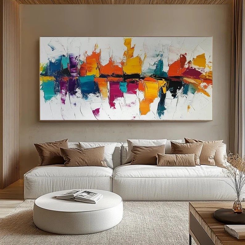 Large Abstract Painting #ABSC261