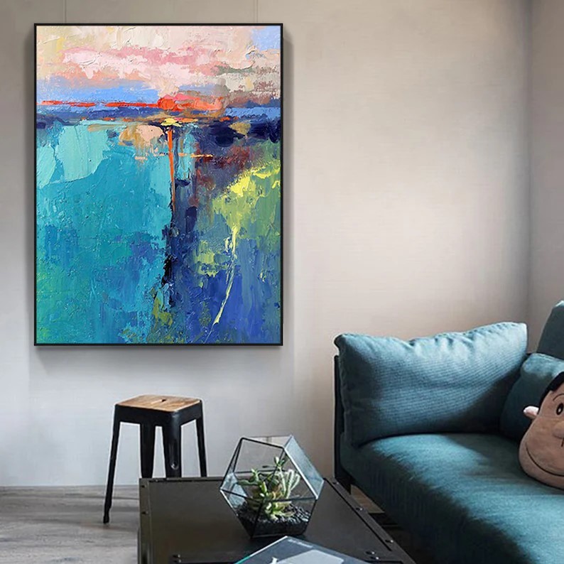 Colorful Abstract Painting #ABSC263