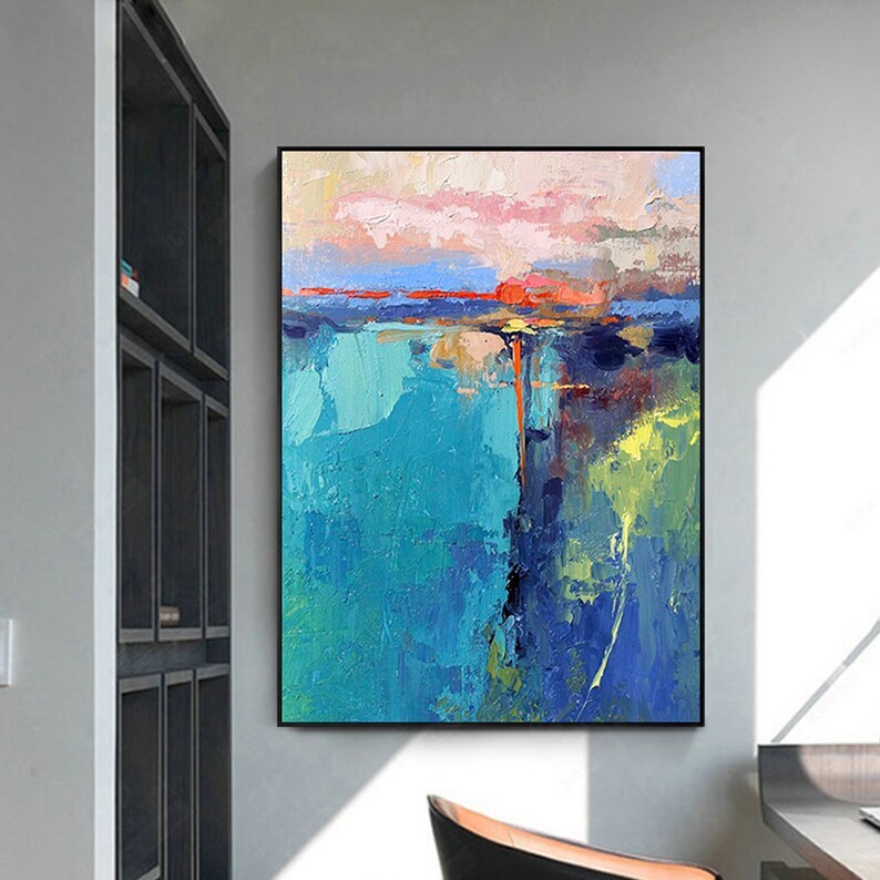 Colorful Abstract Painting #ABSC263