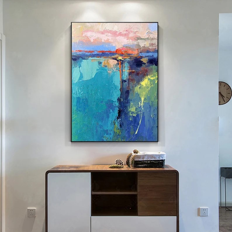 Colorful Abstract Painting #ABSC263