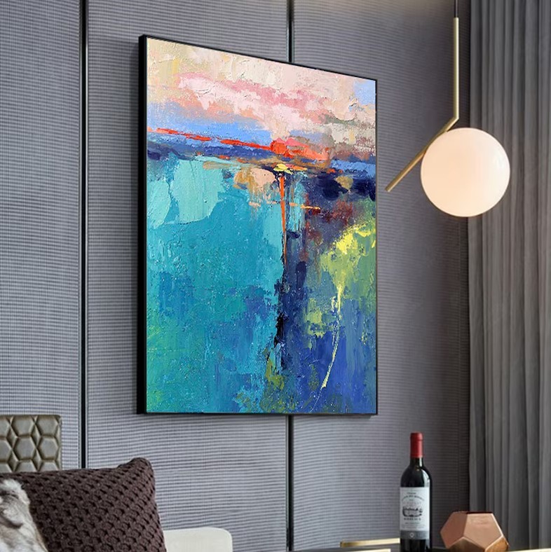 Colorful Abstract Painting #ABSC263